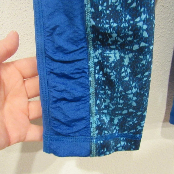 Ivivva Moonlit Lake Cropped Leggings Size 12 VGUC - Picture 3 of 5